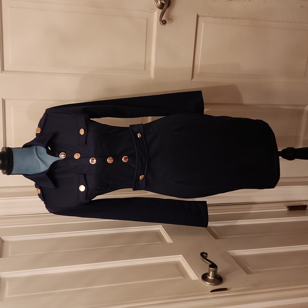 Navy Blue Dress